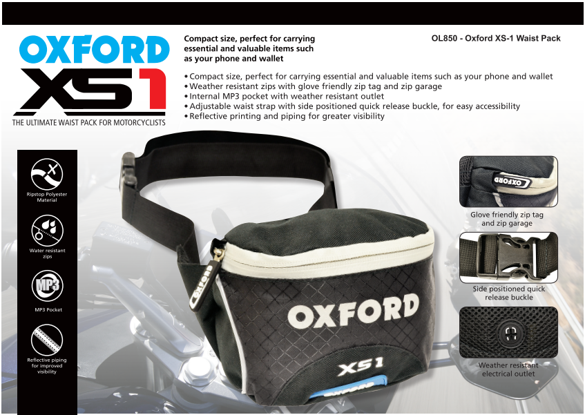 

OL850 851 (XS Waist Packs)

